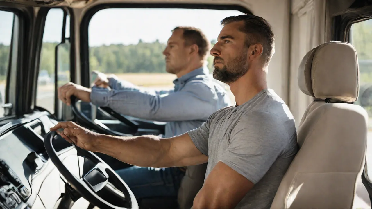 Effective Posture Correction Exercises for Long-haul Truckers