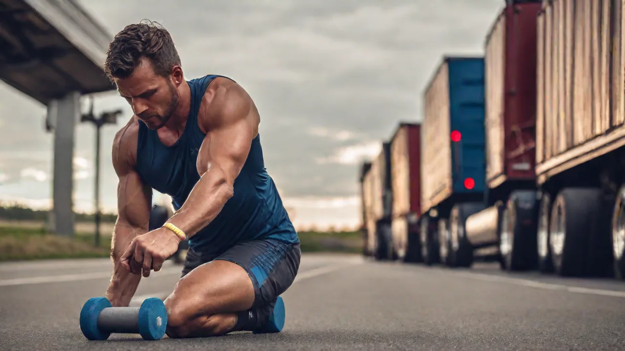 Simple Foam Rolling Techniques for Truck Drivers to Relieve Muscle Tension